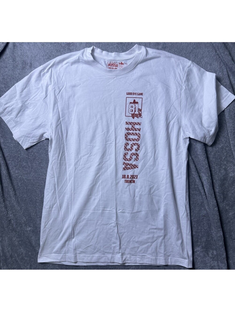Marian Hossa 81 Good Bye Game 2023 Official Merch T Shirt NHL Hockey Slovakia